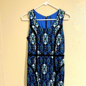Blue patterned Marc New York Andrew Mark size 4